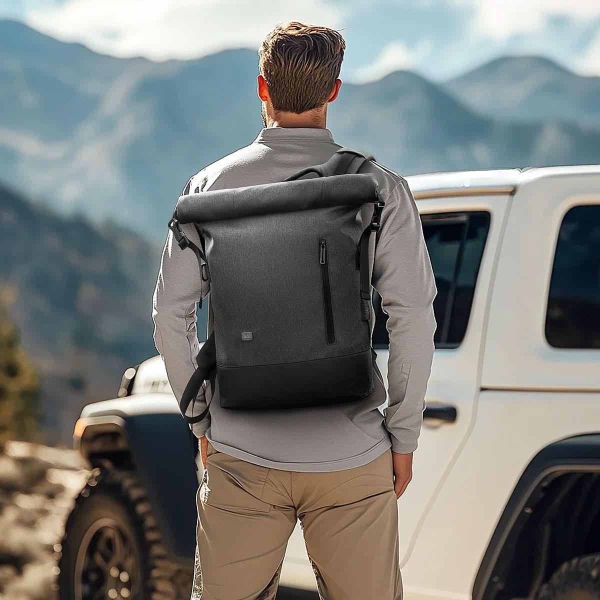 BowLift | Flexible Day Backpack with USB & Laptop Compartment