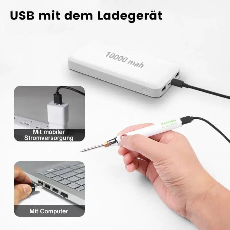 BowLift | USB Electrical Soldering Iron – Portable Set with Temperature Control