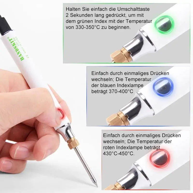 BowLift | USB Electrical Soldering Iron – Portable Set with Temperature Control
