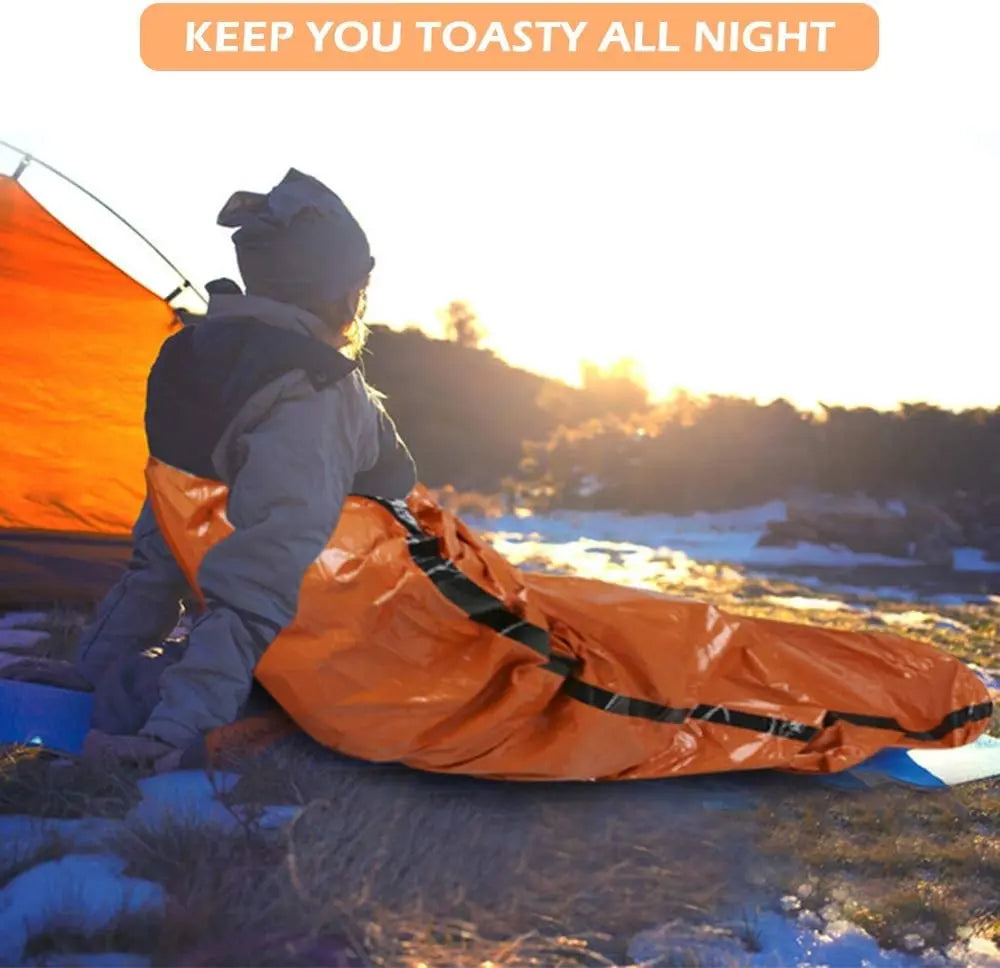 BowLift | Survival Sleeping Bag Ultralight – Fits in the Bag & Thermal Insulating