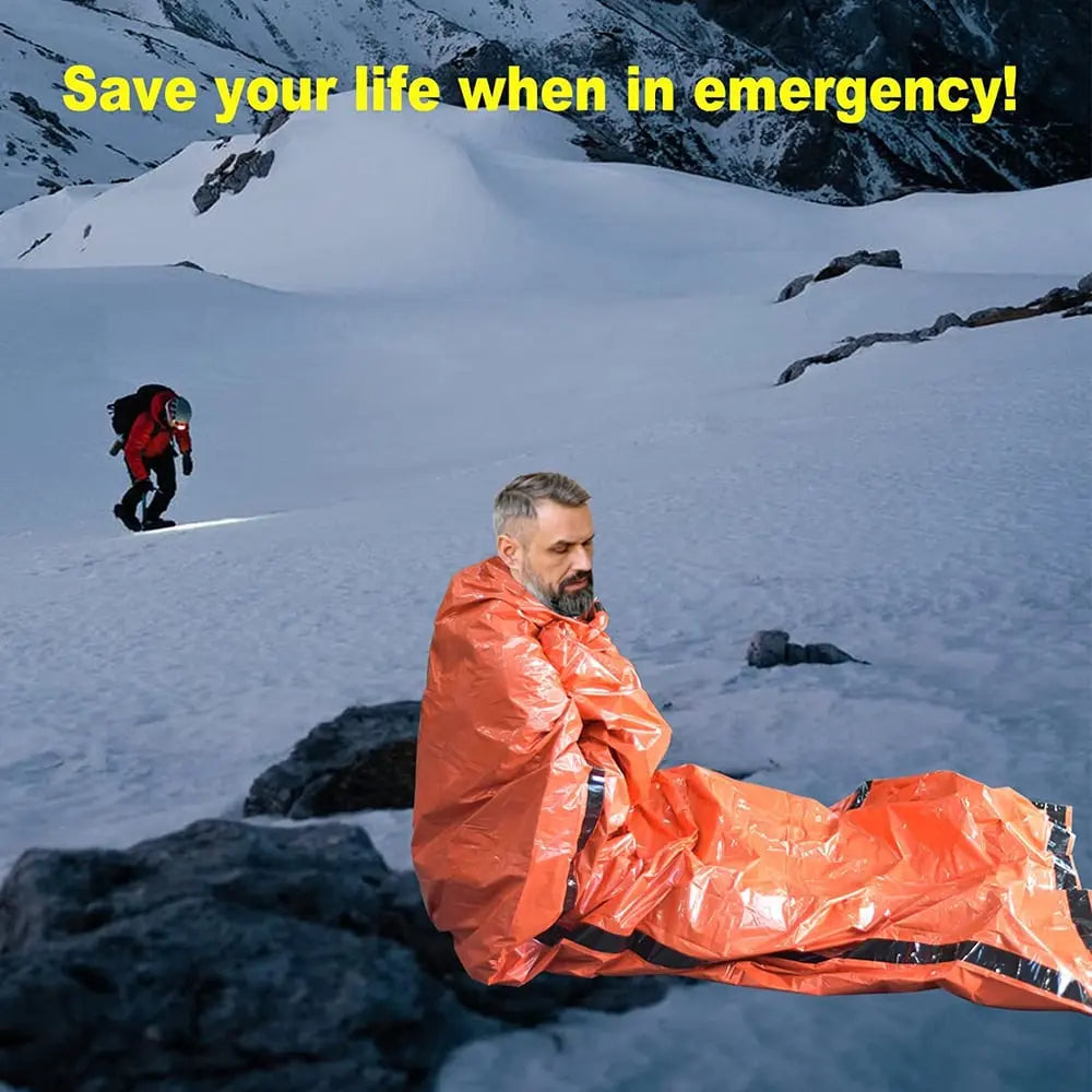 BowLift | Survival Sleeping Bag Ultralight – Fits in the Bag & Thermal Insulating