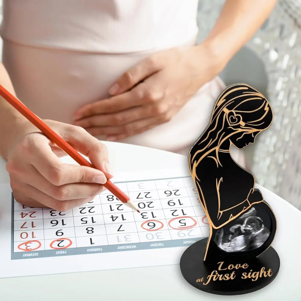 BowLift | Ultrasound picture frame pregnancy – Unique memory of the first glimpse of your baby