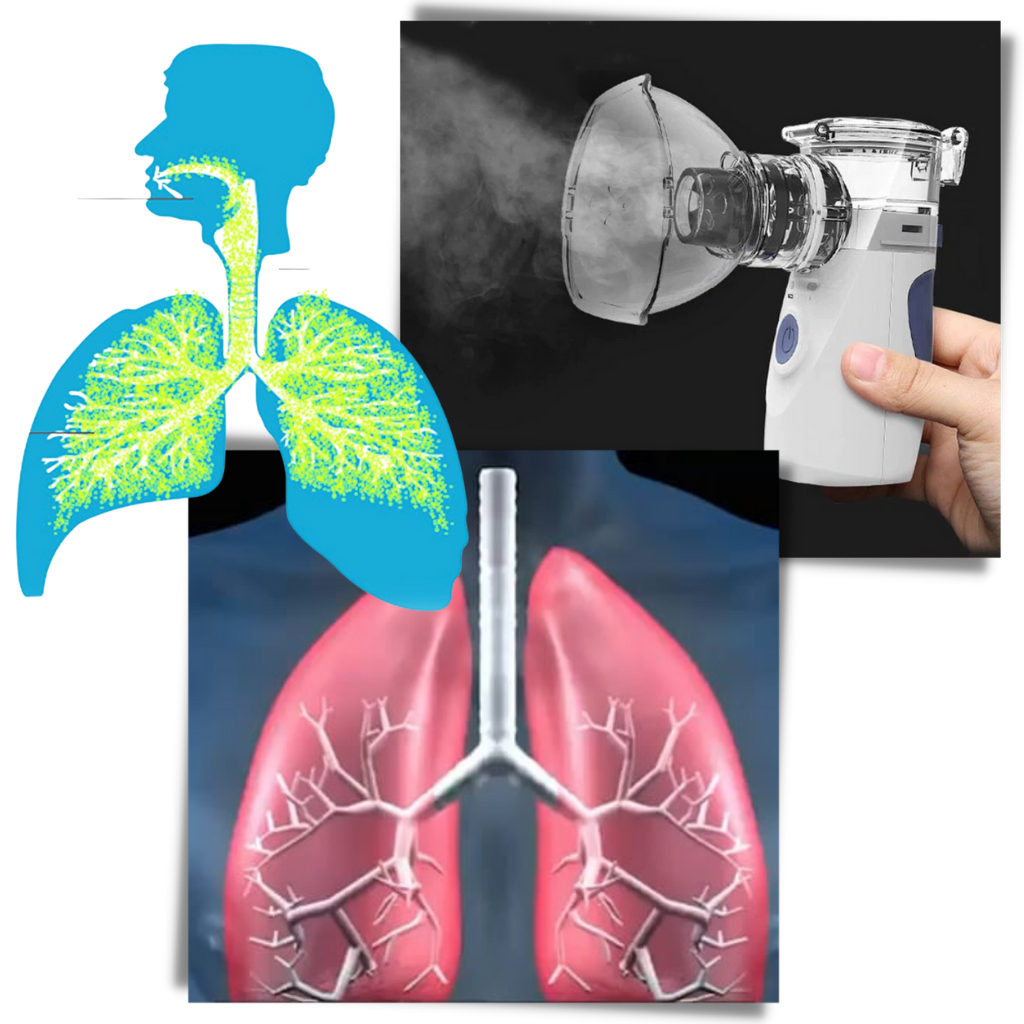 BowLift | Children's Nebulizer - Portable Nebuliser for Kids, Compact and Easy-to-Use with Adjustable Mist Levels – Ideal for Asthma, Allergies, and Respiratory Relief – Travel-Friendly Pediatric Nebulizer