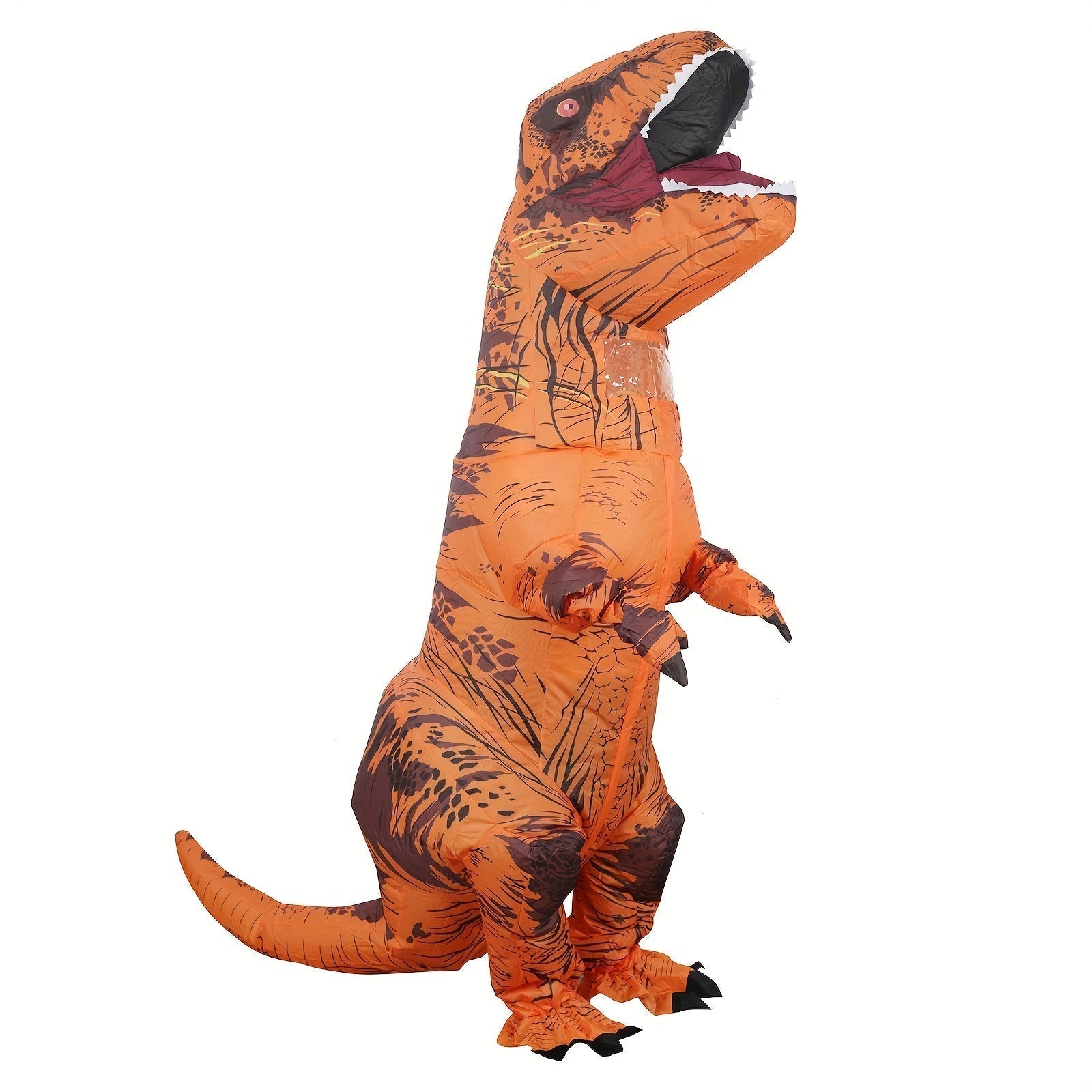 BowLift | DinoKing Inflatable T-Rex Costume – Giant Unisex Suit with Fan