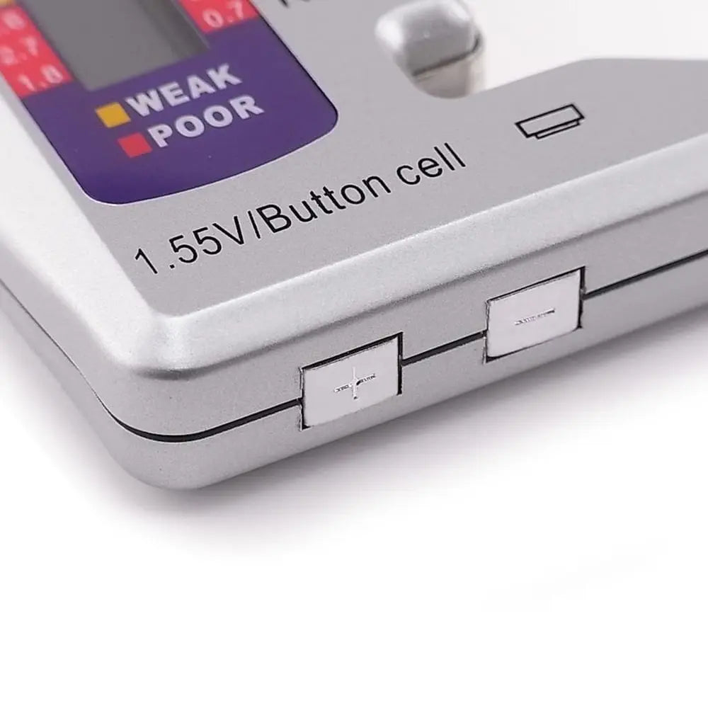 BowLift | Universal Battery Tester – Quick Test for AA, AAA, 9V & Button Cells