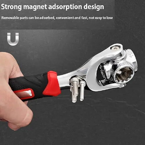 BowLift | Universal ratchet 8-in-1 – change size without tool change