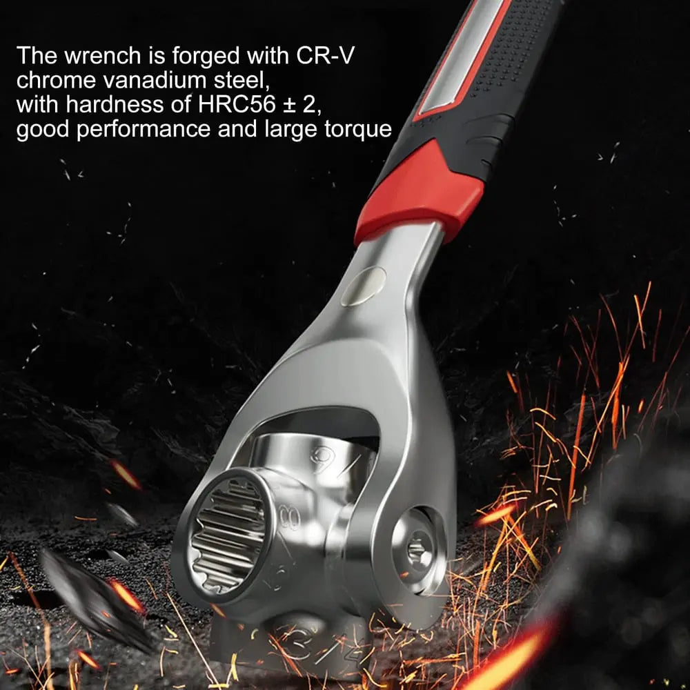 BowLift | Universal ratchet 8-in-1 – change size without tool change
