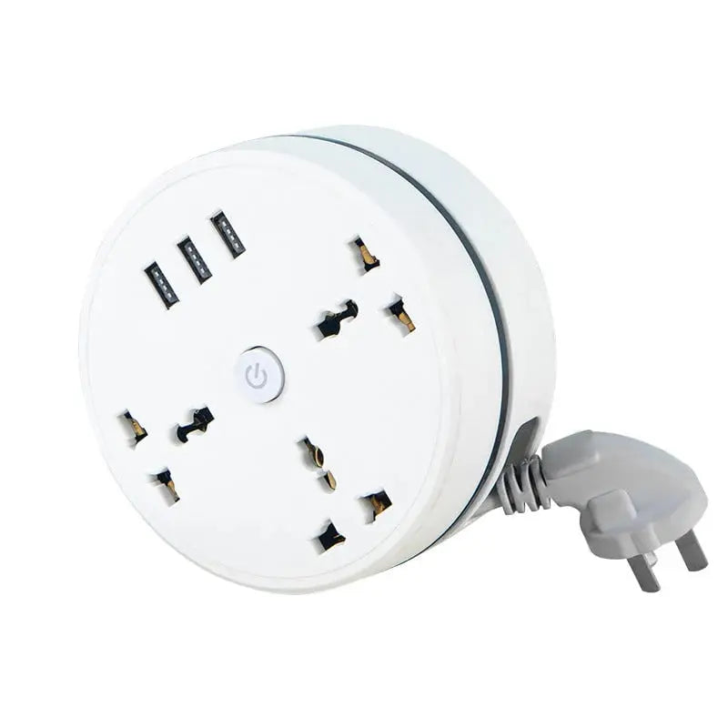 BowLift | Universal power strip with retractable cable & USB ports