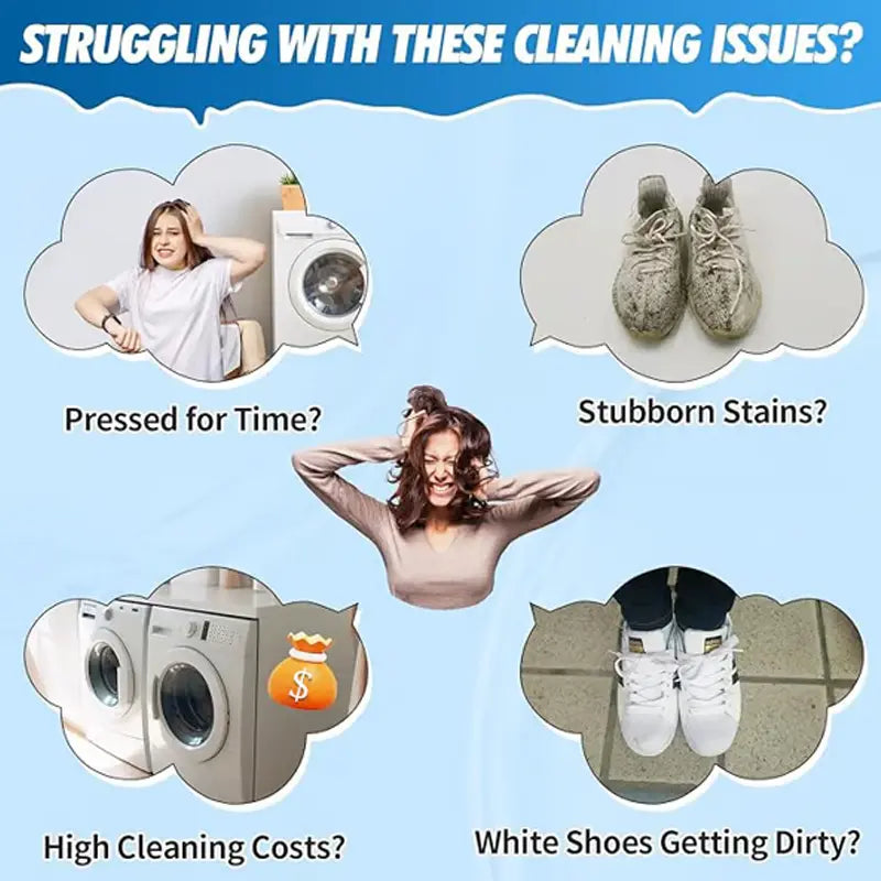 BowLift | Universal Foam Cleaner for Shoes – No Rinsing Required