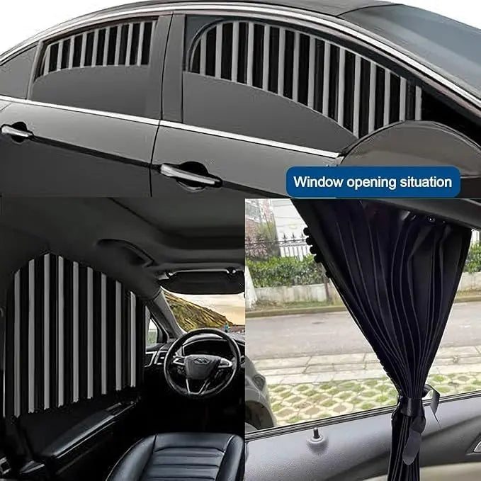 BowLift | Universal sunshade for car windows with magnetic attachment and UV pRedection