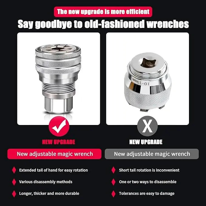 BowLift | Universal Socket Wrench with Automatic Adjustment