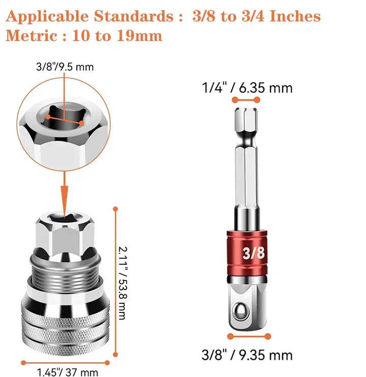 BowLift | Universal Socket Wrench with Automatic Adjustment