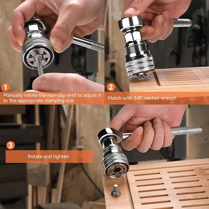 BowLift | Universal Socket Wrench with Automatic Adjustment