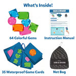 BowLift | Underwater Pool Treasure Hunt game with waterproof gems and cards