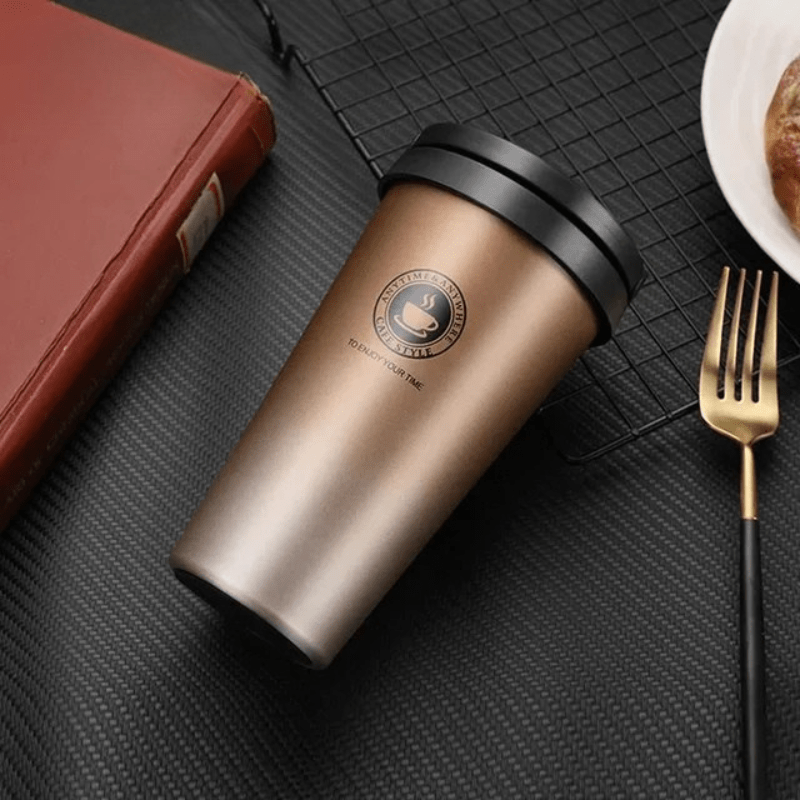 BowLift | Insulated stainless steel travel mug | 500 ml leak-proof & double-walled