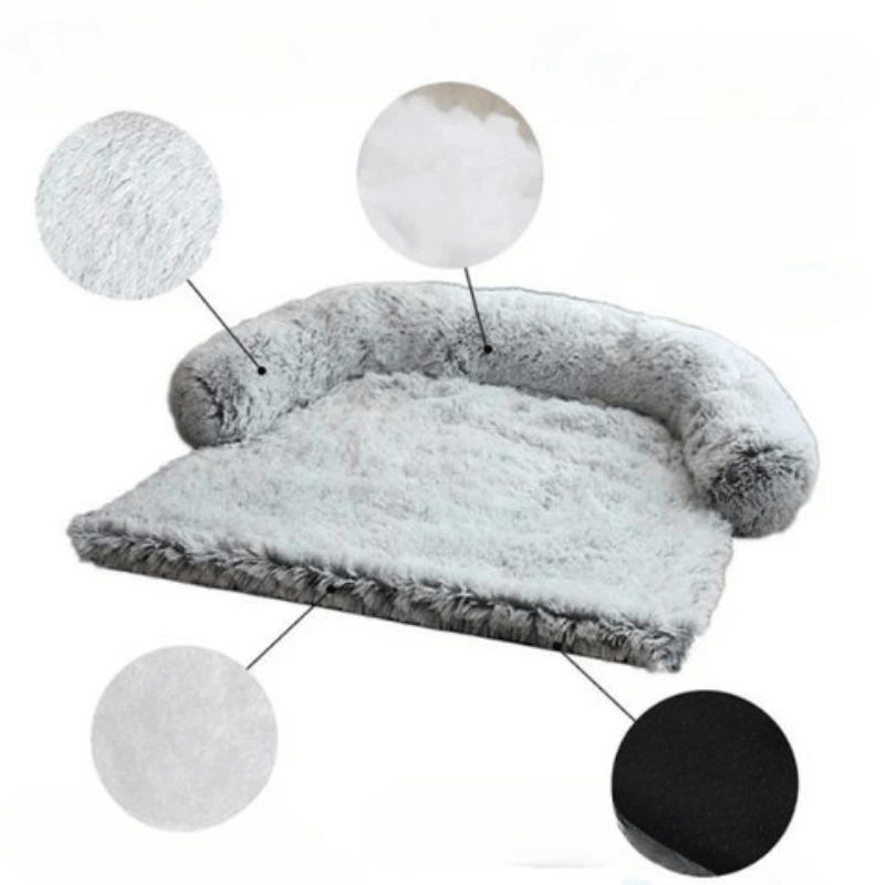 BowLift | Fluffy pet sofa for cosy sleep & furniture protection
