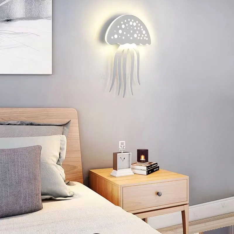 BowLift | QualleGlow | Exclusive LED wall lamp in the shape of a jellyfish