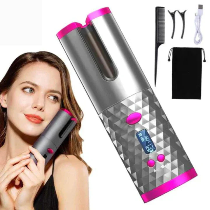 BowLift | PerfectCurl Automatic Curling Styler | Cordless and Rechargeable for Perfect Curls