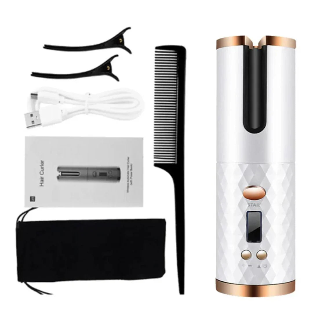 BowLift | PerfectCurl Automatic Curling Styler | Cordless and Rechargeable for Perfect Curls