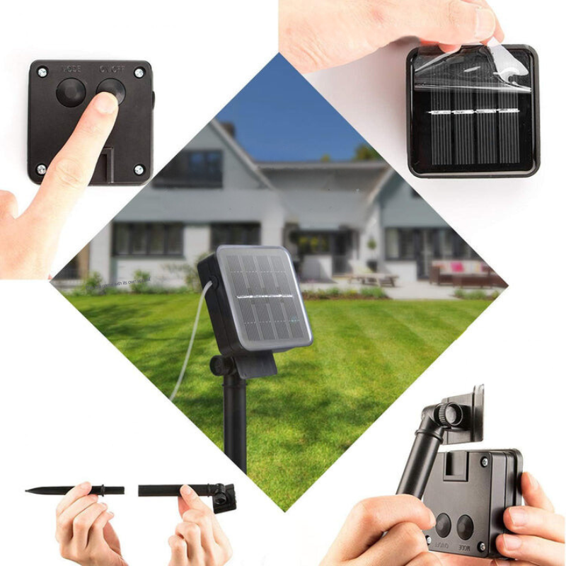 BowLift | Moroccan Style Waterproof Solar String Lights - SunGlow Strings