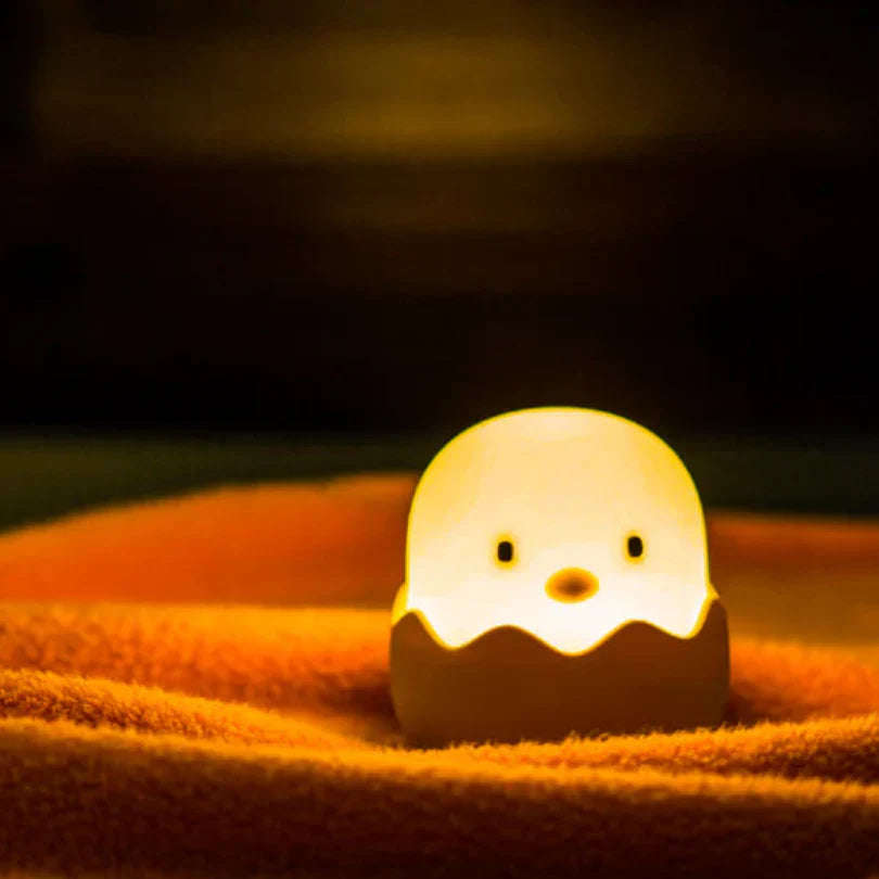 BowLift | Chick Night Light for Children – Cute LED Lamp in Egg Design for the Children's Room