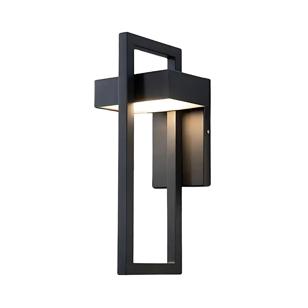 BowLift | AuraBright – Modern Outdoor Wall Light with Energy-Efficient LED