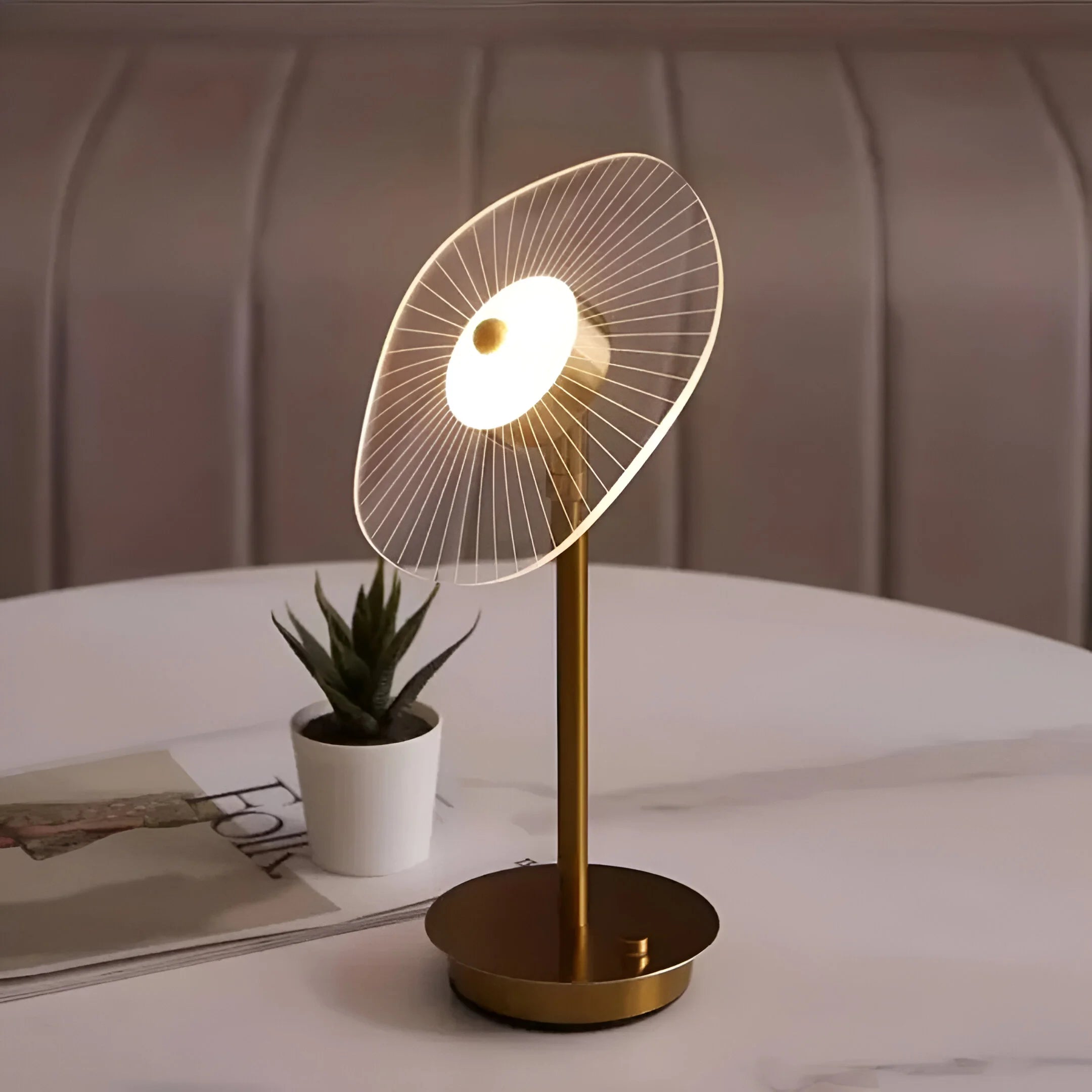LumeVista – Sleek Adjustable LED Table Lamp