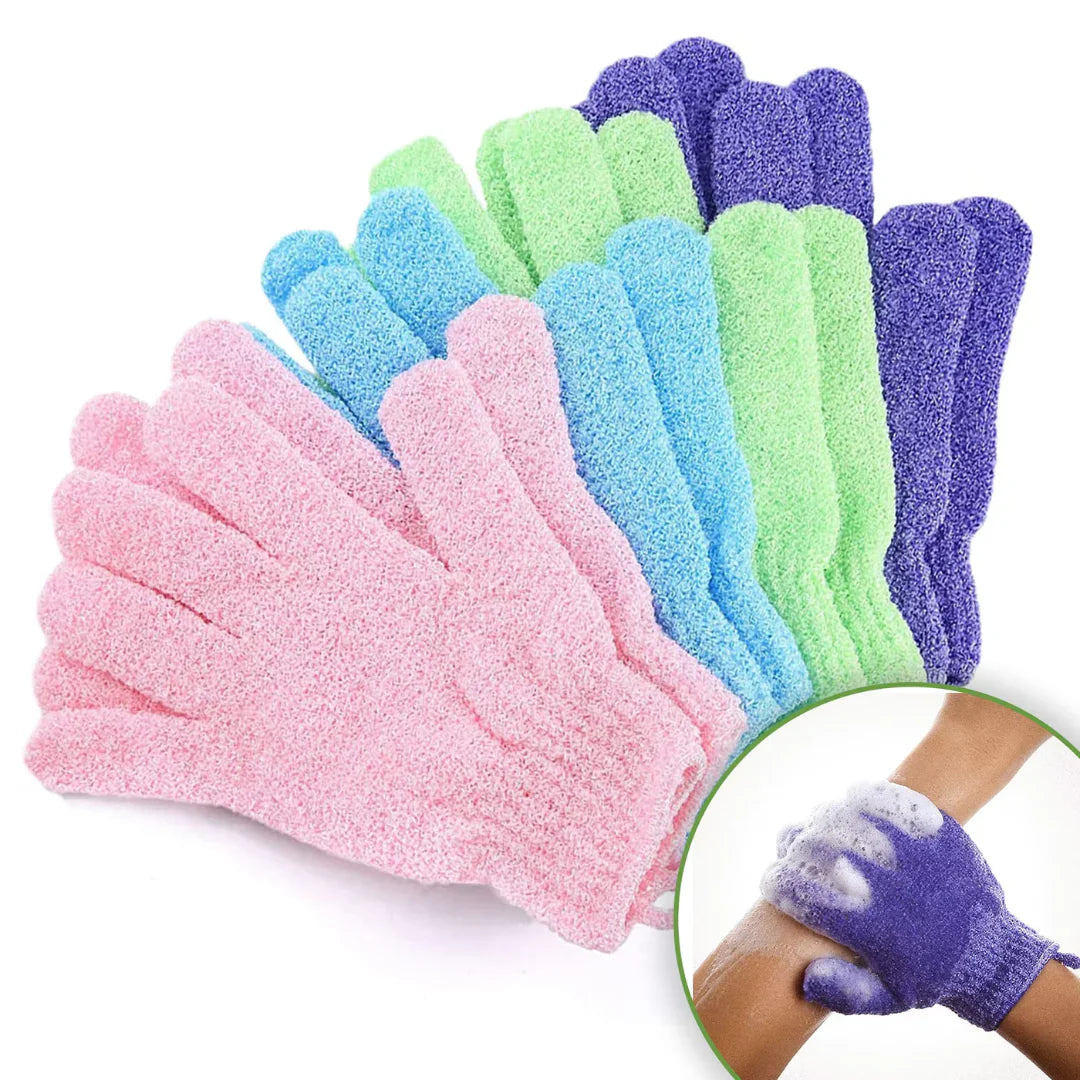 BowLift | Exfoliating Bath Gloves β Set of 2