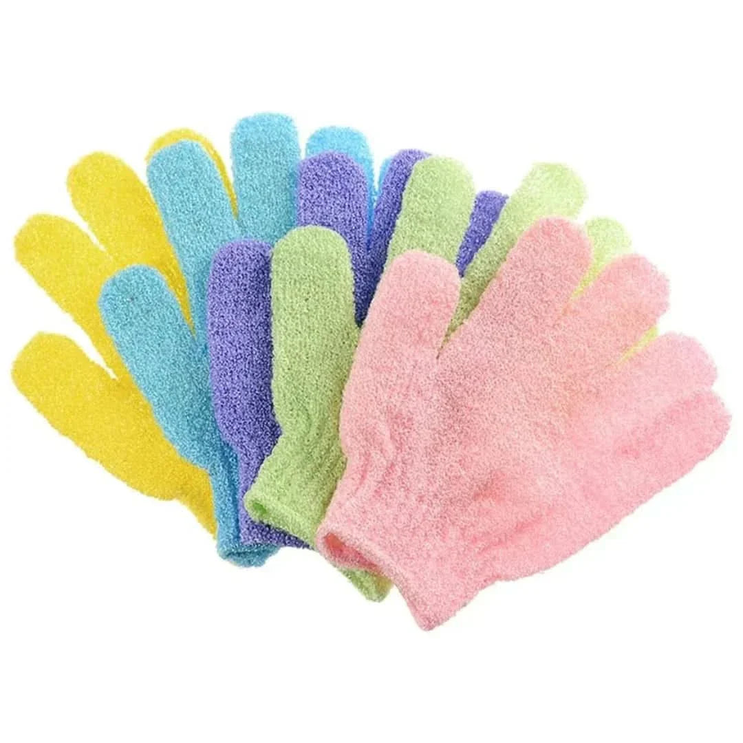 BowLift | Exfoliating Bath Gloves for Shower – 2 Pack