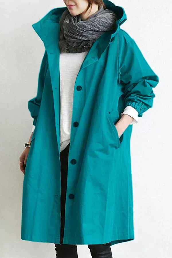 BowLift | Waterproof Raincoat with Oversized Hood for Women