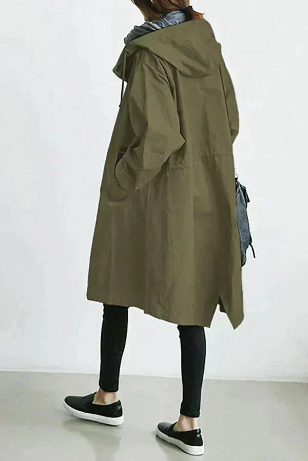 BowLift | Waterproof Raincoat with Oversized Hood for Women