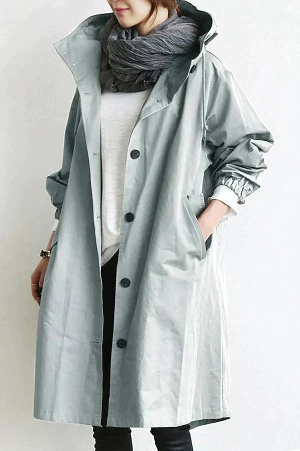 BowLift | Waterproof Raincoat with Oversized Hood for Women