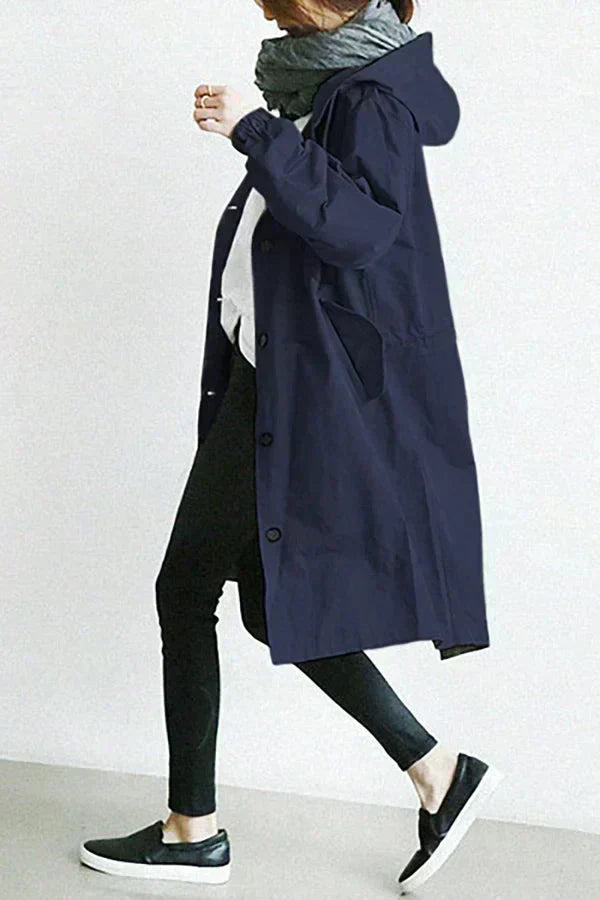 BowLift | Waterproof Raincoat with Oversized Hood for Women