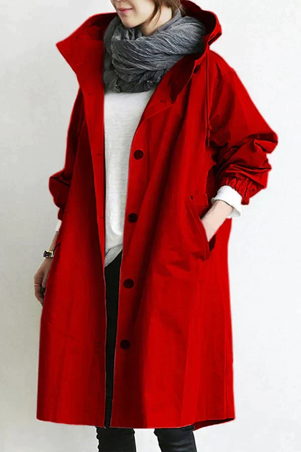BowLift | Waterproof Raincoat with Oversized Hood for Women