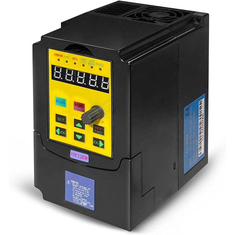 BowLift | Variable Frequency Drives 110V 1 Phase Input 3 Phase 0-400HZ Output 30A for CNC Motor and Spindle