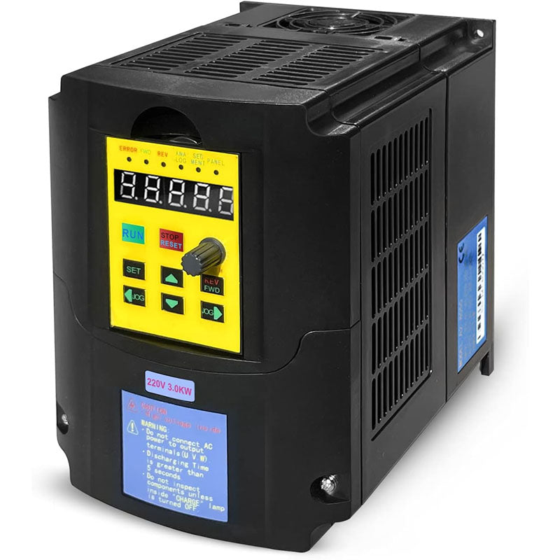 BowLift | Variable Frequency Drives 110V 1 Phase Input 3 Phase 0-400HZ Output 30A for CNC Motor and Spindle