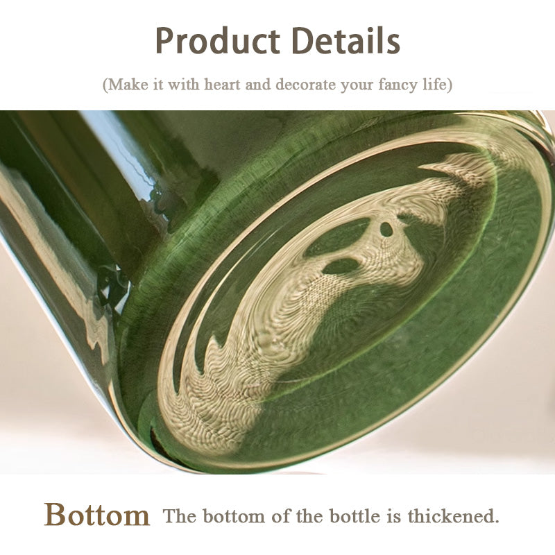 BowLift | Vase Ornaments Living Room Flower Arrangement, High-End Light Luxury Glass Decoration Vase