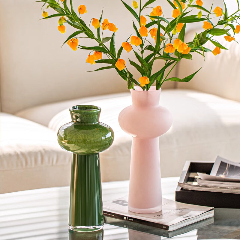 BowLift | Vase Ornaments Living Room Flower Arrangement, High-End Light Luxury Glass Decoration Vase