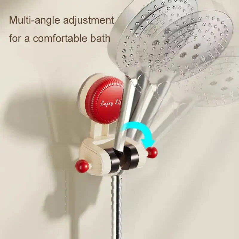 BowLift | Adjustable Shower Head Holder with Suction Cup