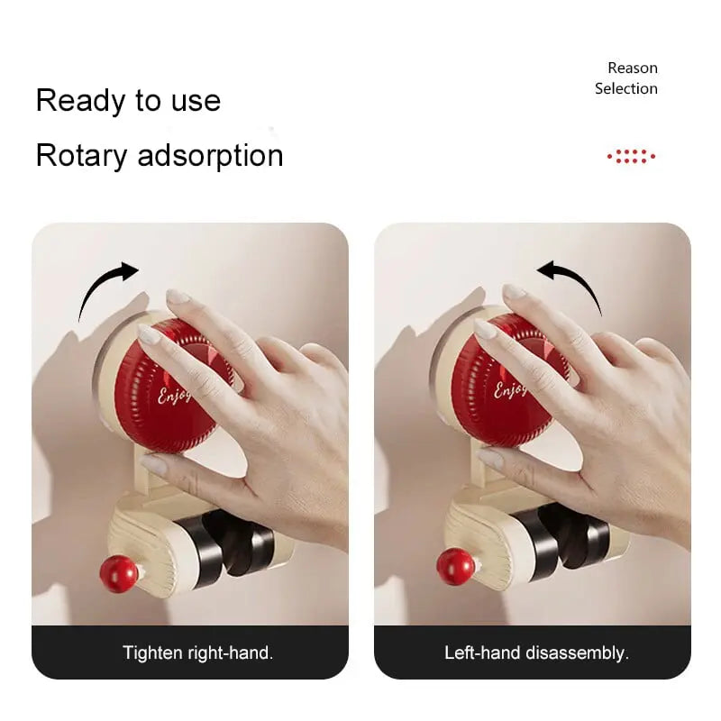 BowLift | Adjustable Shower Head Holder with Suction Cup