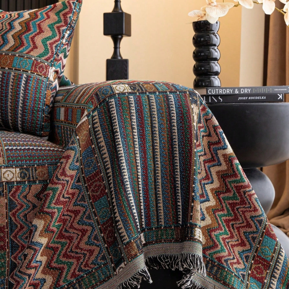 BowLift | Aurora Stripes Boho Sofa Cover