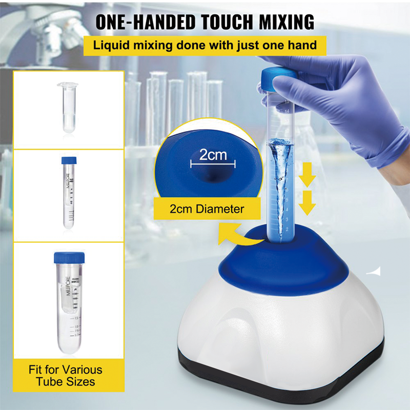 BowLift | Vortex Mixer, 3000RPM Mini Vortex Mixer Shaker,,Lab Vortexer Shaker Lab Variable Speed Shaker for Centrifuge Tubes Acrylic Paints Ink and Nail Polish
