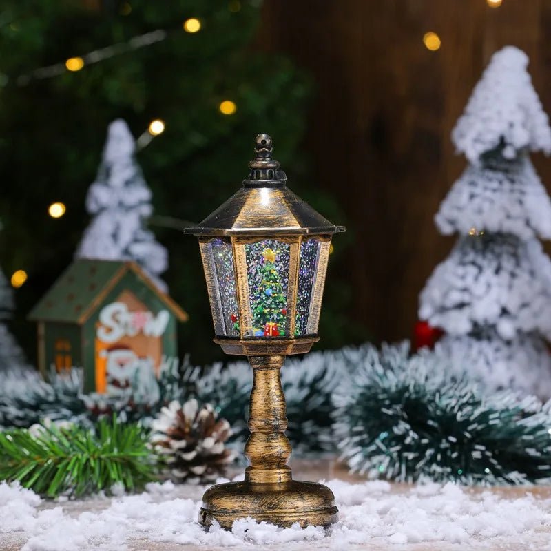 BowLift | Illuminated Snow Globe Lantern for Magical Christmas Decoration