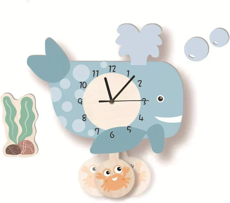 BowLift | Frendorf – Children's pendulum clock with animal designs