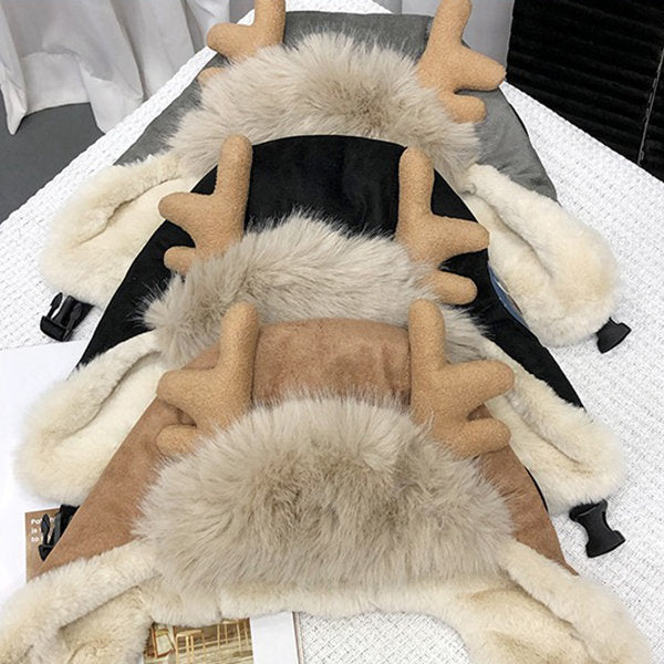 BowLift | Deer Antler Winter Earflap Hat