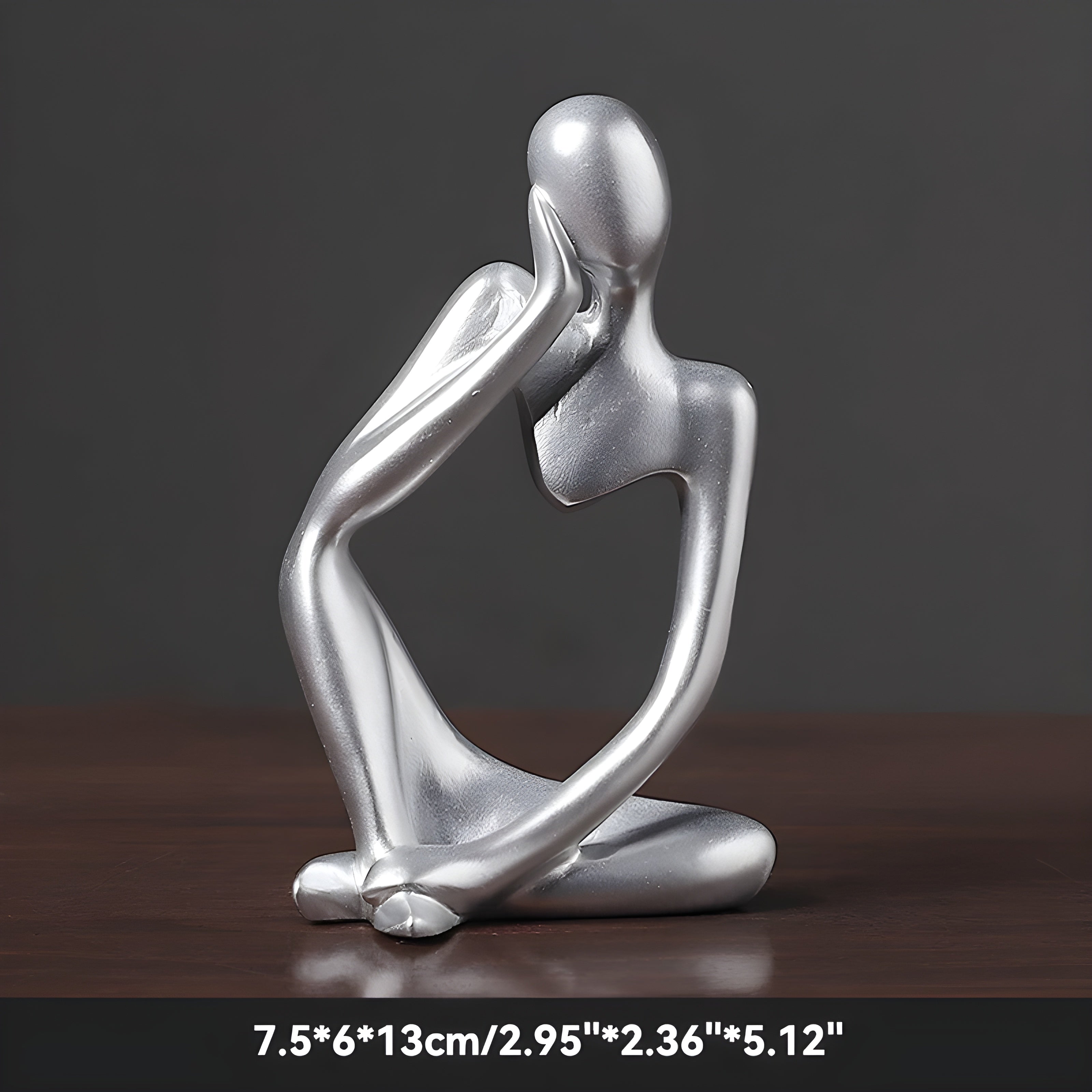 BowLift | Abstract Thinker Sculpture Home Decor
