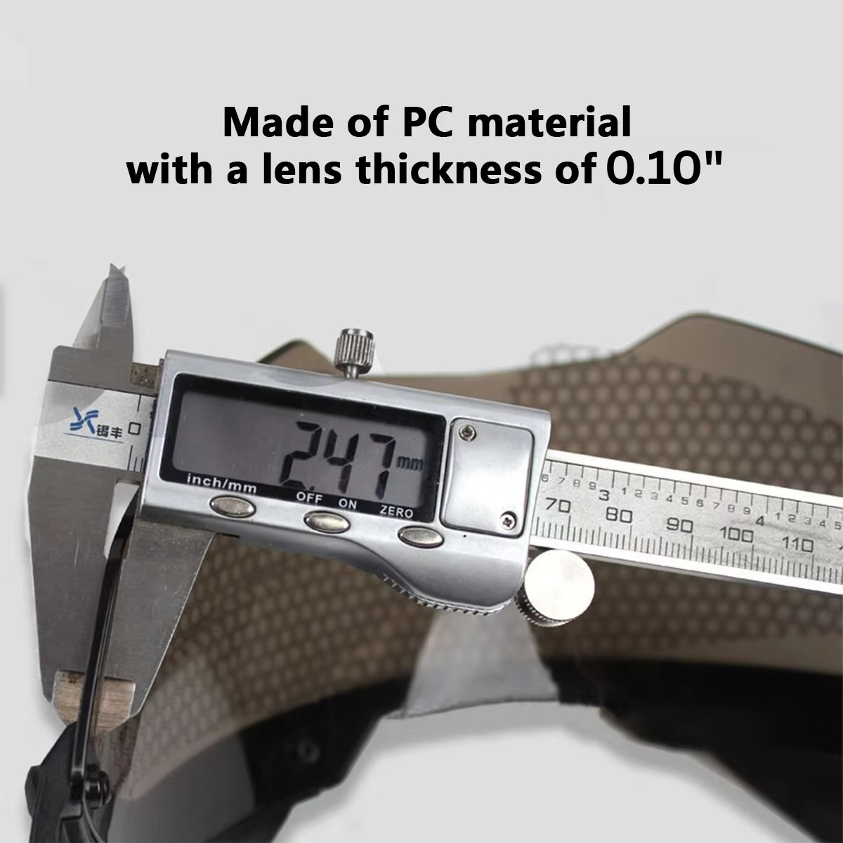 BowLift | Adjustable Tactical Helmet with Anti-Fog Detachable Goggles