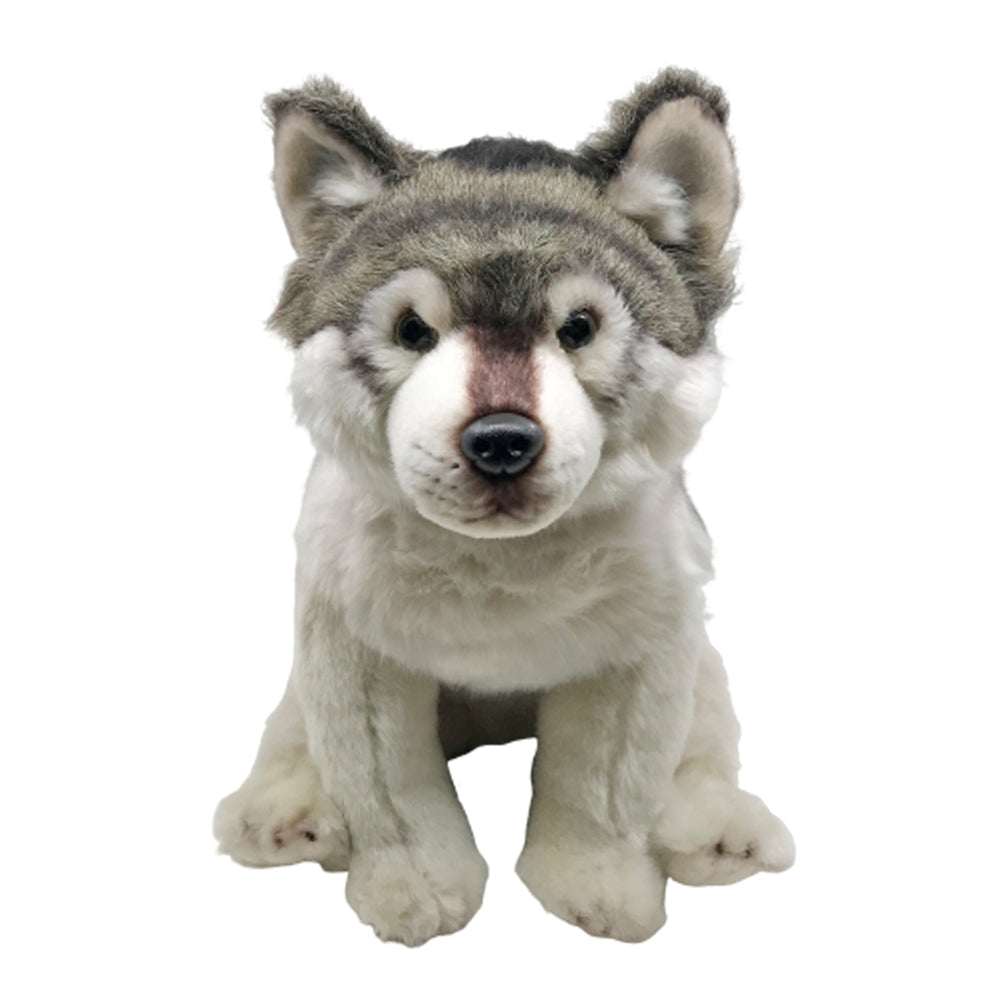 BowLift | Gray Wolf Plush Toy