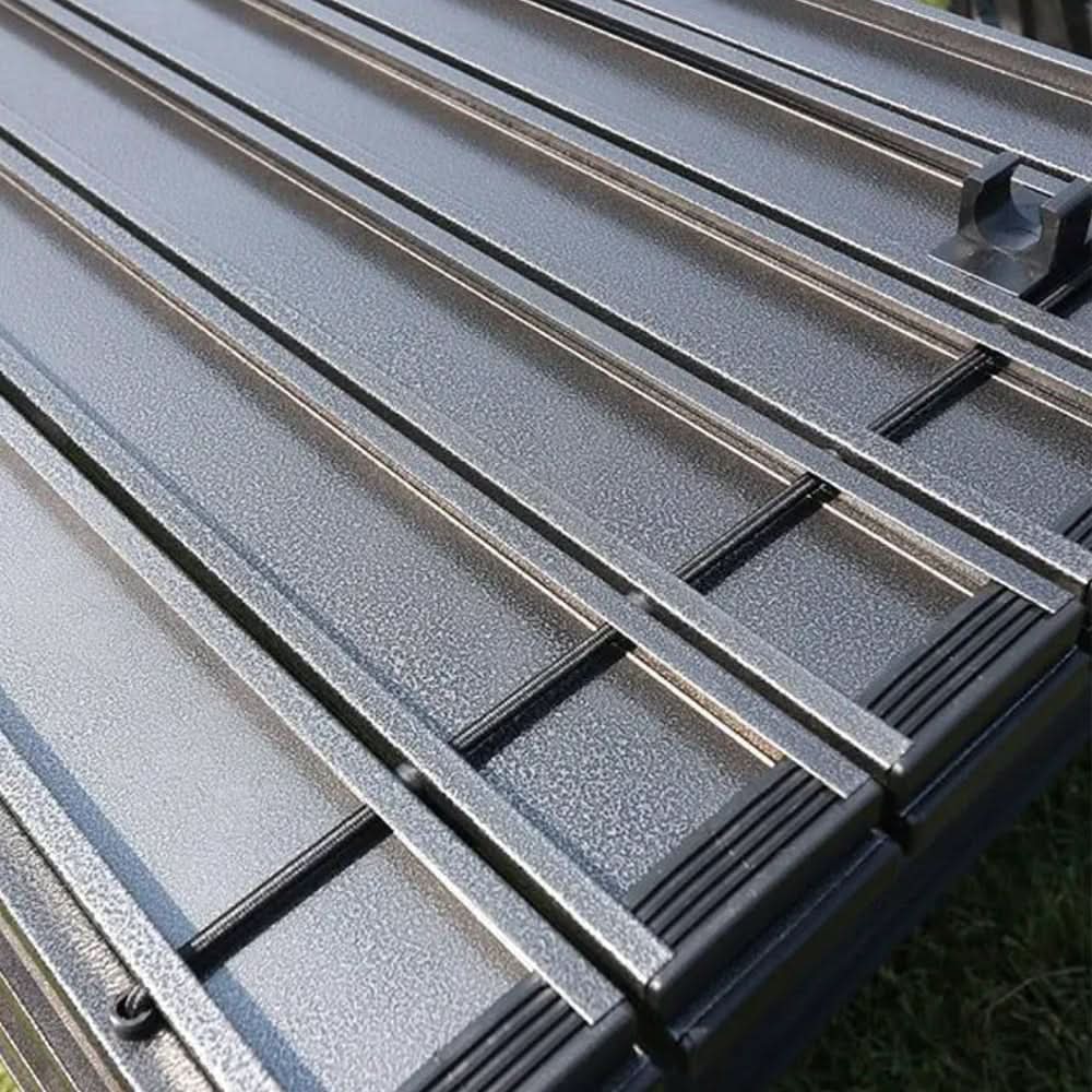 BowLift | Foldable camping table with X-frame & heat-resistant surface