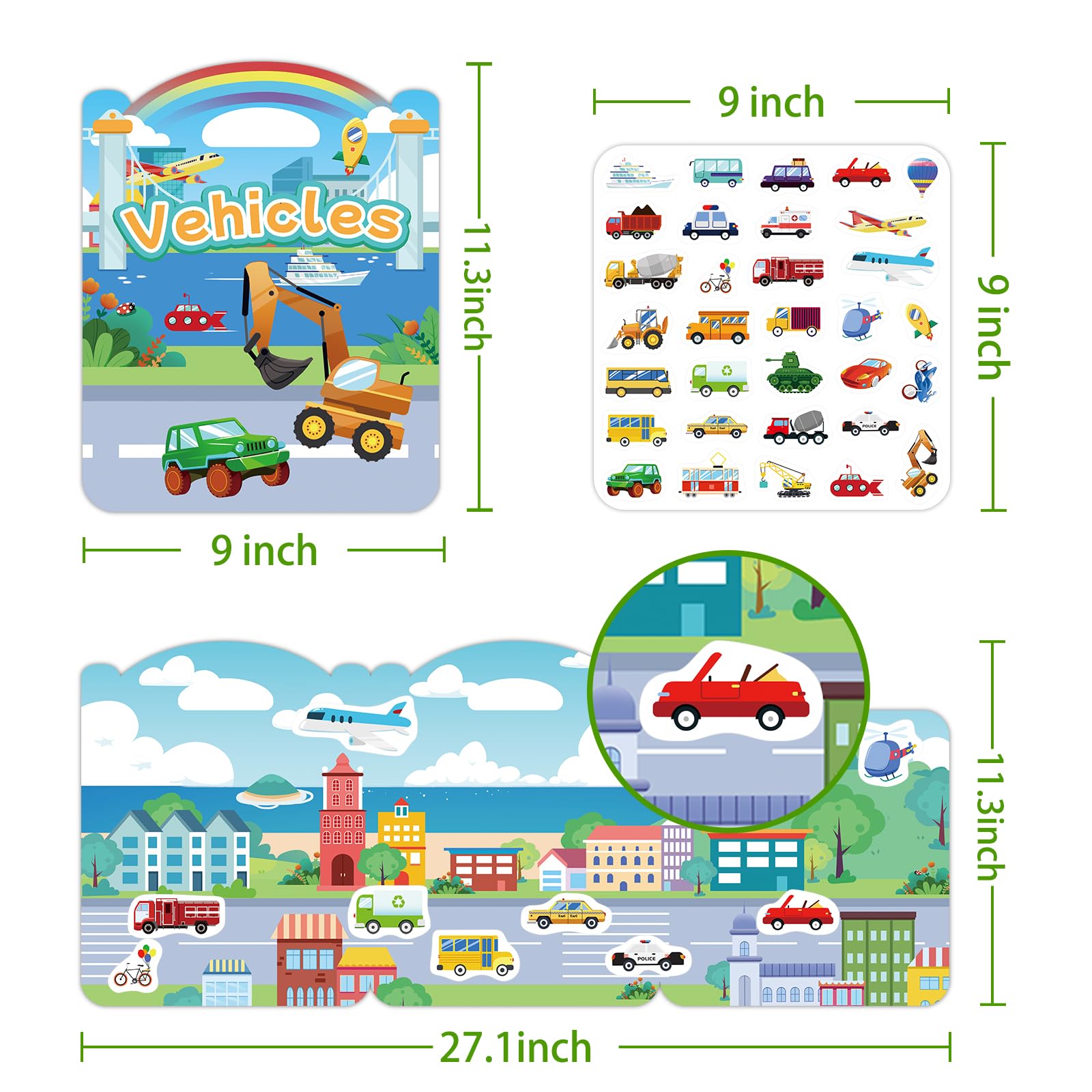 BowLift | Reusable Sticker Book - Keep Kids off Devices!